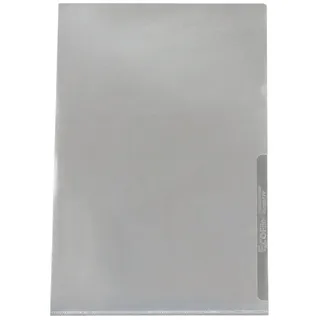 Kranholdt Sichthüllen 15110, recycling, A4 genarbt, 0,12 mm, aus PP, transparent, 100 Stück