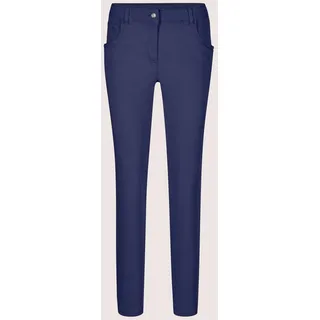 Madeleine Hose Schlanke Five-Pocket nachtblau 38