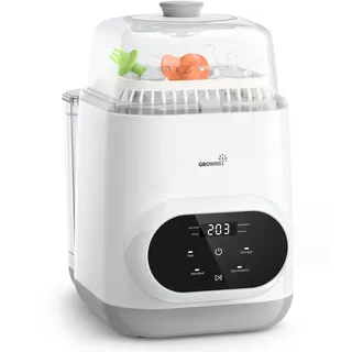 Grownsy Baby Bottle Washer Pro | All-in-One-Flaschenreiniger, Sterilisator und Trockner | Babyflaschenreiniger für Flaschen, Pumpenteile und Babyartikel | Ersetzt das Spülen von Hand