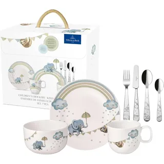 Villeroy & Boch Walk like an Elephant Kindergeschirr Set 7tlg.