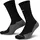Fußball-Crew-Socken Black/White 34-38