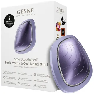 geske 9 in 1 Sonic Warm & Cool Mask Purple