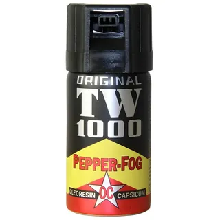 KH Security Marderspray Pfefferspray TW1000 Nebel 40 ml MAN, Reichweite 2 - 3 Meter / Verteilt sich