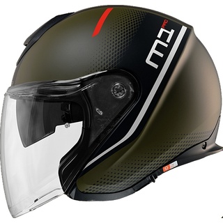 Schuberth M1 Pro Mercury Jethelm, grün, Größe 53 für Männer