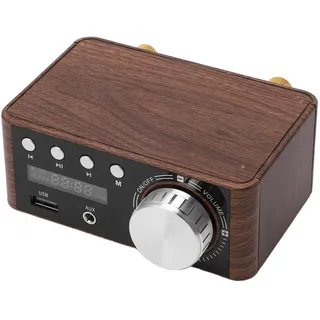 Mini- 5.0-Leistungsverstärker, Verstärker 2 Kanal 50 W und mit USB-Eingang Mini-Verstärker Stereo HiFi Digital