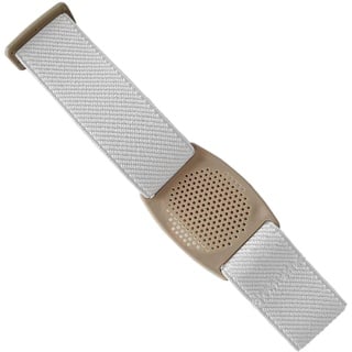 Diasticker® | Freestyle Libre 2 - Fixierband | Flexibel - Wasserfest - Starker Halt | Sensor-Schutz, Fixierung für Freestyle Libre Sensor | Gitter: Beige (Medium: 25-35 cm, Weiß)