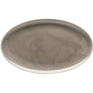 Rosenthal Arzberg Joyn Grey Platte 38 x 33 cm Platte, Porzellan, Grau, cm, 38.00 x 28.00 x 3.0 cm, 1 Einheiten