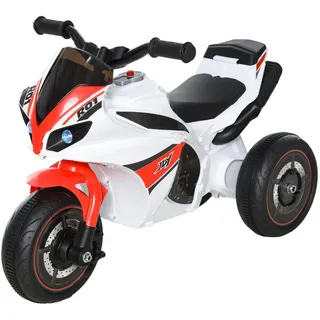Homcom Rutschmotorrad weiß (39x48x74 cm)