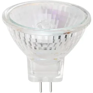 EKSAVE MR11 Halogenlampen 12V 35W GU4 Bi-Pin Base Spotlight Dimmbare Glasabdeckung 35mm Durchmesser Warmweiß 2700K (8 stück)