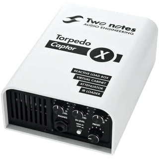 Two Notes Torpedo Captor X - Load Box, Dämpfungsgerät, Simulator, IR Loader und Stereo Expander