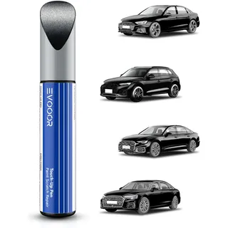 (LZ9Y) Phantom Black Pearl Autolack Nachbesserung für Audi, Kratzer Reparatur für Auto, Schnelle & Einfache Lösung zur Reparatur