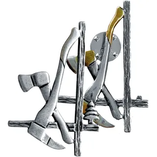 PFANNER® Pin "HOLZER" silber