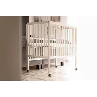 tiSsi Beistellbett Maxi Boxspring / Anstellbett, Tissi: seidenbeige,