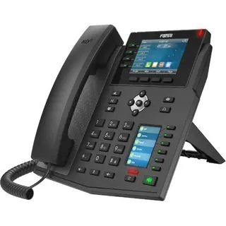 Fanvil X5U V2 IP-Telefon, Schwarz,