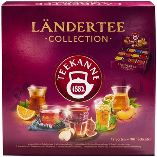 Teekanne Ländertee Collection Box (180 Beutel)