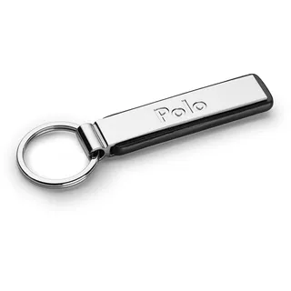 Volkswagen VW Metall Schlüsselanhänger Polo Key Ring Kollektion, Silber