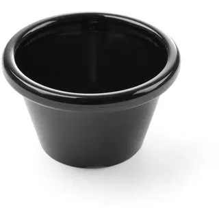 HENDI Auflaufförmchen, Ø 60 mm, Schwarz