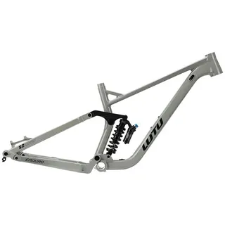 HIMALO 27.5er/29er Federung Mountainbike-Rahmen Federweg 140mm Boost Rahmen 12x148mm Steckachse Enduro Rahmen 16''/18'' Scheibenbremse DH/AM/XC Downhill-Rahmen Mit Stoßdämpfern Hinten(Gray,L(18''))