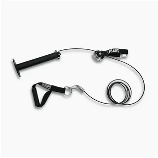SF SUPRFIT Kraftstation Suprfit Clip & Go Pulley System, (1-tlg), Belastbarkeit: 200 kg. Seillänge: 3m. Ideal für alle Arten von Racks.
