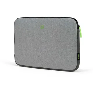 Dicota Skin FLOW Notebookschutzhülle grau/grün (13"-14,1")