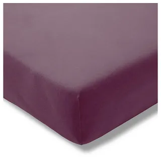 90 x 190 - 100 x 200 cm aubergine