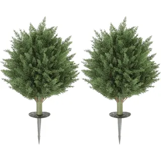 Homcom Künstliche Pflanzen 40 cm 2 er Set
