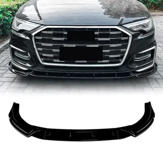 Audi A6 C8 Sline 2018-2025 2019 Frontspoiler Lippe Set Schwarz
