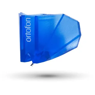 Ortofon Stylus 2M Blue - Ersatznadel für 2M Blue - nackter elliptischer Diamant | austauschbar mit 2M Red, 2M Bronze und 2M Black | blau