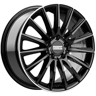Fondmetal Aidon glossy black machined lip Alufelge 20 Zoll ET50 5x112 ML66.5