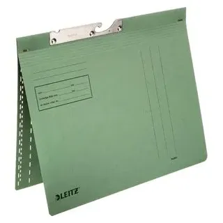 Leitz Pendelhefter 2014-00-55, A4, grün, kaufmännische Heftung, 250 g/m2 Karton, 50 Stück