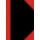 Kladde Rot/Schwarz