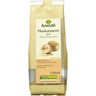 Alnatura Bio Muskatnuss Gewürz, 12,0 g