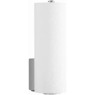 Homfa Küchenrollenhalter Küchenrollenständer Handtuch Papiertuchhalter Edelstahl Ohne Bohren, Selbstklebend, Silberfarbig, Für Küchenrollen, Geschirrhandtuch, Küche silberfarben