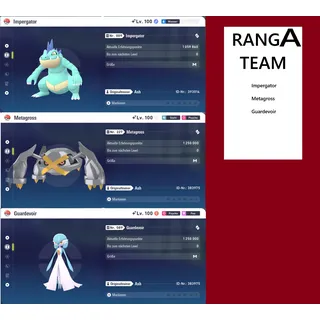 Pokémon Shiny PVE ZA 6IV | Pokemon Legenden: Z-A