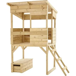 Westmann Spielhaus Wildnis Holz 114 x 167 x 205 cm