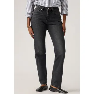 Levi's für Damen. 0036A-0000 Jeans 501 Curve schwarz (27/30), Lässig, Baumwolle, Denim