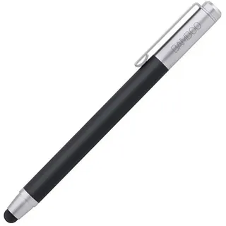 Wacom Bamboo Stylus solo CS-100 Eingabestift (für iPad, Smartphones & Tablet-PCs) schwarz