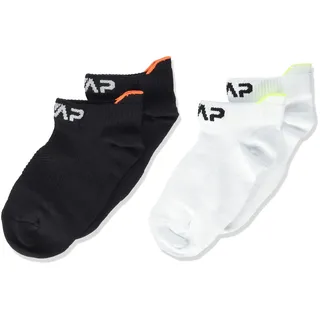 CMP Kinder Socken Füßlinge, nero-bianco 31/33