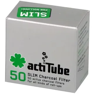 ActiTube Slim Aktivkohlefilter 7mm, 50stk