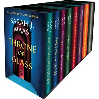 Bloomsbury Throne of Glass Hardcover Box Set Sarah J. Maas