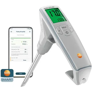 TESTO 0563 2770 Frittieröltester +40 - +200 °C Fühler-Typ PTC HACCP-konform, IP65