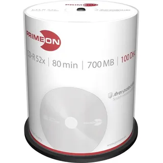PrimeOn CD-R 80Min/700MB/52x 2761103