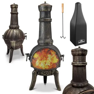 Gardebruk Terrassenofen Ø 112 cm Schwarz
