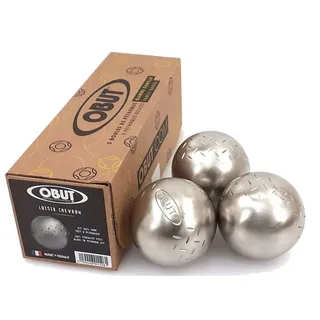 Obut SUN Chevron Boule-Kugeln, Freizeit, Edelstahl, 3 Kugeln