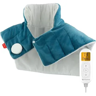 Comfytemp Voll gewichtetes Heizkissen blau