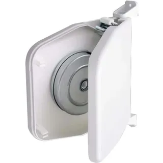 Schellenberg Aufschraubwickler Mini aufklappbar 155 mm schwenkbar Weiß/Braun