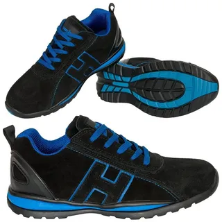 Reis Arbeitsschuhe Sicherheitsschuhe CHILE Schuhe Gr.36-48 Schutzschuhe Stahlkappe (47), Schwarz Blau - 47 EU