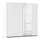 Kronach Schwebetürenschrank 218 x 210 x 59 cm weiß