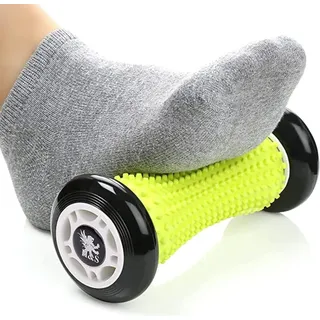 H&S Igelball – Faszienrolle & Massageroller für Hand & Fuß aus Silikon mit Noppen zur Faszien Massage – Stressabbau & Entspannung - Igelball Fußmassage für Fersensporn
