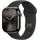 GPS + Cellular 42 mm Titangehäuse schwarz Sportarmband schwarz M/L